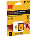 Kodak 128GB Premium Performance UHS-I microSDXC Memory Card with SD Adapter