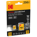 Kodak 256GB Ultra Pro Performance UHS-II microSDXC Card with SD Adapter