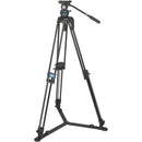 Sirui SQ75A Carbon Fiber Tripod Kit with Fluid Head