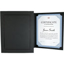Tap Whitney Certificate Holder (Black, 25-Pack)