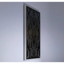 Auralex Fusion Rain Acoustical Tuning Faceplate (Black, 24 x 48")