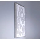 Auralex Fusion Rain Acoustical Tuning Faceplate (White, 24 x 48")