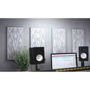 Auralex Fusion Rain Acoustical Tuning Faceplate (White, 24 x 48")