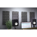 Auralex Fusion Reflection Acoustical Tuning Faceplate (Black, 24 x 48")