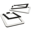 Audioengine DS1M Desktop Speaker Stands (Hi-Gloss Piano White, Pair)