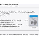 TELESIN UV Filter for iPhone 17 Series