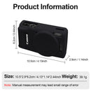 Easy Hood Silicone Protection Case for Canon PowerShot ELPH 360 (Black)