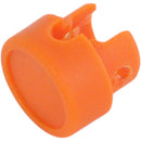 Cable Techniques Color Cap for Low-Profile 1/4" Phone Plug (Standard, Orange)