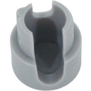 Cable Techniques Color Cap for Low-Profile 1/4" Phone Plug (Large, Gray)