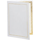 Tap Atlas Certificate Folder (8.5 x 11", White, 25-Pack)
