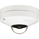 Hanwha Vision QNF-C9010V 12MP Outdoor Network Fisheye Dome Camera with 1.76mm Lens