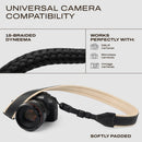 Coiro Padded Leather Camera Strap (Black)