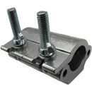 Odyssey Pro Half Coupler for End-to-End Pipe Connection (Natural Polished Aluminum)