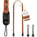 Coiro Slim Padded Camera Strap (Tan)