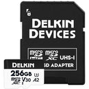 Delkin Devices 256GB Hyperspeed microSDXC Memory Card with SD Adapter