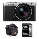 Panasonic LUMIX S9 Mirrorless Camera with 18-40mm f/4.5-6.3 Lens and Basic Bundle (Black/Silver)