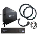 RF Venue Diversity Fin IPX Antenna & DISTRO5 HDR 5-Channel UHF Distribution System Bundle (Black, 470 to 928 MHz)