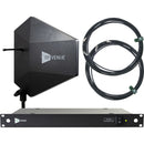 RF Venue Diversity Fin IPX Antenna & DISTRO4 4-Channel UHF Distribution System Bundle (Black, 470 to 928 MHz)
