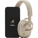 Marshall Monitor III A.N.C Wireless Over-Ear Noise-Canceling Headphones (Cream)