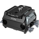 SmallRig Manfrotto-Type Mount Plate Kit with 15mm Dual-Rod Clamp