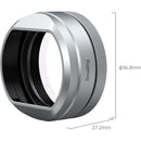 SmallRig UV Filter and Lens Hood Kit for FUJIFILM X100V/X100VI (Silver)