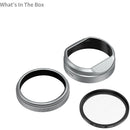 SmallRig UV Filter and Lens Hood Kit for FUJIFILM X100V/X100VI (Silver)
