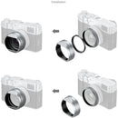 SmallRig UV Filter and Lens Hood Kit for FUJIFILM X100V/X100VI (Silver)