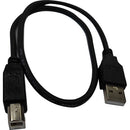 Pegasus Astro 2.1mm Male to 2.1mm Angled Male Cable (3.3', 2-Pack)