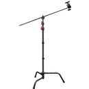 SHAPE C-Stand with 40" Arm and Turtle Base (Black, 9.7')