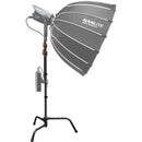 SHAPE C-Stand with 40" Arm and Turtle Base (Black, 9.7')