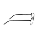 GUNNAR Pinnacles Computer Glasses (Onyx & Silver Frame, Amber Tint Lens)