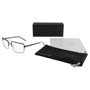 GUNNAR Pinnacles Computer Glasses (Onyx & Silver Frame, Amber Tint Lens)