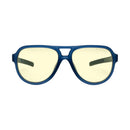 GUNNAR Alienware Roswell Gaming Glasses (Conspiracy Blue Frame, Amber Lens Tint)