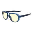 GUNNAR Alienware Roswell Gaming Glasses (Conspiracy Blue Frame, Amber Lens Tint)