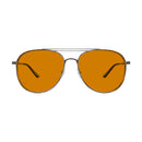 GUNNAR Fallout Brotherhood of Steel Gaming Glasses (Gunmetal Frame, Amber Max Lens Tint)