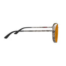 GUNNAR Fallout Brotherhood of Steel Gaming Glasses (Gunmetal Frame, Amber Max Lens Tint)