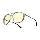 GUNNAR Fallout Brotherhood of Steel Gaming Glasses (Gunmetal Frame, Amber Lens Tint)