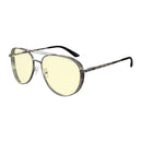 GUNNAR Fallout Brotherhood of Steel Gaming Glasses (Gunmetal Frame, Amber Lens Tint)