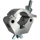 Odyssey 2" Wide Coupler with M12 Hex Bolt (Polished Natural Aluminum)