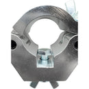 Odyssey 2" Wide Coupler with M12 Hex Bolt (Polished Natural Aluminum)