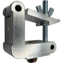 Odyssey Square Half Coupler for 2" Pipe (Polished Natural Aluminum)