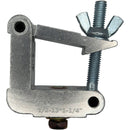 Odyssey Square Half Coupler for 2" Pipe (Polished Natural Aluminum)