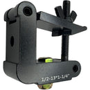 Odyssey Square Half Coupler for 2" Pipe (Anodized Black)