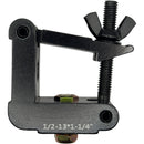 Odyssey Square Half Coupler for 2" Pipe (Anodized Black)