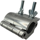 Odyssey Pro Half Coupler for End-to-End Pipe Connection (Natural Polished Aluminum)