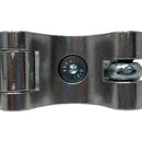 Odyssey Conical Coupler for 1.5 to 2" Pipe (Natural Polished Aluminum)