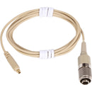 Galaxy Audio CBLAT Wireless Headset Microphone Cable for Audio-Technica cH Systems (Beige)