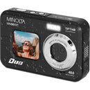 Minolta MN50WP Waterproof Dual Screen Digital Camera (Black)