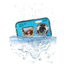 Minolta MN50WP Waterproof Dual Screen Digital Camera (Blue)