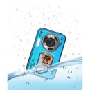Minolta MN50WP Waterproof Dual Screen Digital Camera (Blue)